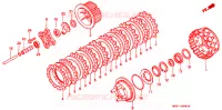 EMBRAYAGE pour Honda GL 1500 GOLD WING SE de 1990