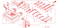OUTIL pour Honda GL 1500 GOLD WING SE de 1990