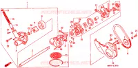 POMPE A HUILE pour Honda GL 1500 GOLD WING SE de 1990