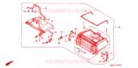TOP CASE pour Honda GL 1500 GOLD WING SE de 1990