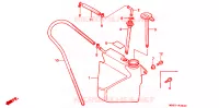VASE D'EXPANSION pour Honda GL 1500 GOLD WING SE de 1990