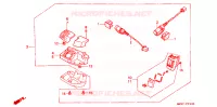 VIDE POCHE   PRISE MICRO pour Honda GL 1500 GOLD WING SE de 1990