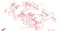 SILENCIEUX D'ECHAPPEMENT pour Honda CB 750 NIGHTHAWK de 2001