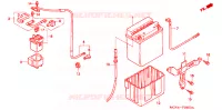 BATTERIE pour Honda CB 750 NIGHTHAWK de 2001