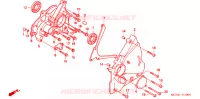 COUVERCLE GAUCHE pour Honda CB 750 NIGHTHAWK de 2001