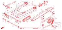 BRAS OSCILLANT pour Honda CB 750 NIGHTHAWK de 2002
