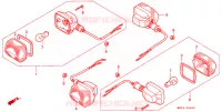 CLIGNOTANT pour Honda CB 750 Driving School de 2000