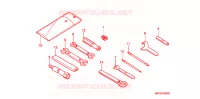 OUTIL pour Honda CB 750 Driving School de 2000