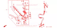 MAITRE CYLINDRE DE FREIN AVANT pour Honda CB 750 NIGHTHAWK de 1994