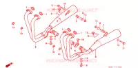 SILENCIEUX D'ECHAPPEMENT pour Honda CB 750 NIGHTHAWK de 1996