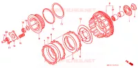EMBRAYAGE pour Honda CB 750 NIGHTHAWK de 1998