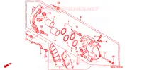 ETRIER DE FREIN AVANT pour Honda CB 750 NIGHTHAWK de 1998