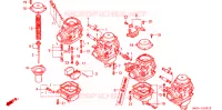 CARBURATEUR pour Honda CB 750 NIGHTHAWK de 1999
