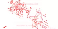COUVERCLE GAUCHE pour Honda CB 750 NIGHTHAWK de 1999