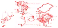 CARTER   POMPE   FILTRE A HUILE pour Honda CB 750 NIGHTHAWK de 2000