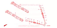 ARBRE A CAMES   SOUPAPE pour Honda CBF 1000 de 2008