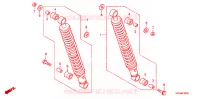 AMORTISSEUR ARRIERE pour Honda CB 110 Front brake drum de 2015