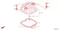 COUVRE CULASSE pour Honda CB 110 Front brake drum de 2015