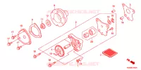 POMPE A HUILE pour Honda CB 110 Front brake drum de 2015