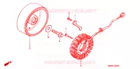 ALTERNATEUR pour Honda CBR 600 F4 de 2001