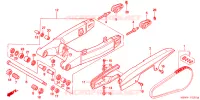 BRAS OSCILLANT pour Honda CBR 600 F4 de 2001