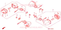 CLIGNOTANT pour Honda CBR 600 F4 de 2001