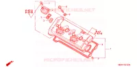COUVRE CULASSE pour Honda CBR 600 F4 de 2001