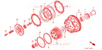 EMBRAYAGE pour Honda CBR 600 F4 de 2001