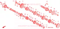 BOITE DE VITESSES pour Honda CBR 600 F4 de 2002