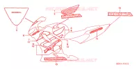 AUTOCOLLANTS pour Honda CBR 600 F4 de 2005