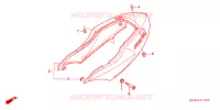 CARENAGES ARRIERE pour Honda CBR 600 F4 de 2005