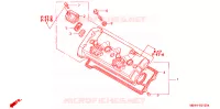 COUVRE CULASSE pour Honda CBR 600 F4 de 2005