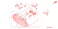FEU ARRIERE pour Honda CBR 600 F4i de 2006