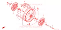 ROUE AVANT pour Honda CBR 600 F4i de 2006
