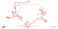 SELECTEUR   PEDALE DE FREIN pour Honda CBR 600 F4i de 2006