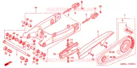 BRAS OSCILLANT pour Honda CBR 600 F4 de 1999
