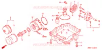 CARTER   POMPE   FILTRE A HUILE pour Honda CBR 600 F4 de 1999