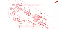ETRIER DE FREIN ARRIERE pour Honda CBR 600 F4 de 2000