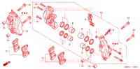 ETRIER DE FREIN AVANT pour Honda CBR 600 RR de 2005