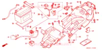 BATTERIE pour Honda CBR 600 RR de 2006