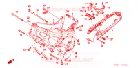 CADRE pour Honda CBR 600 RR de 2006