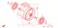 ROUE AVANT pour Honda CBR 600 RR de 2006