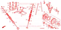 ARBRE A CAMES   SOUPAPE pour Honda CG 125 TITAN KICK, PARTIDA ELETRICA de 2003