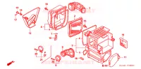FILTRE A AIR pour Honda CG 125 TITAN KICK, PARTIDA ELETRICA de 2003