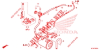 SYSTÈME DE RECYCLAGE DES GAZ pour Honda GL 1800 GOLD WING NAVI de 2013