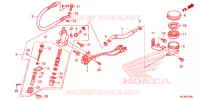 MAITRE CYLINDRE DE FREIN ARRIERE pour Honda GL 1800 GOLD WING ABS NAVI de 2013