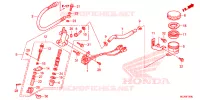 MAITRE CYLINDRE DE FREIN ARRIERE pour Honda GL 1800 GOLD WING ABS NAVI AIRBAG de 2013