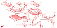 FILTRE A AIR pour Honda GL 1800 GOLD WING NAVI AIRBAG de 2014