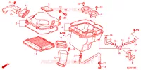 FILTRE A AIR pour Honda GL 1800 GOLD WING NAVI AIRBAG de 2015
