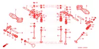 ARBRE A CAMES   SOUPAPE pour Honda SHADOW 400 SILVER de 2005